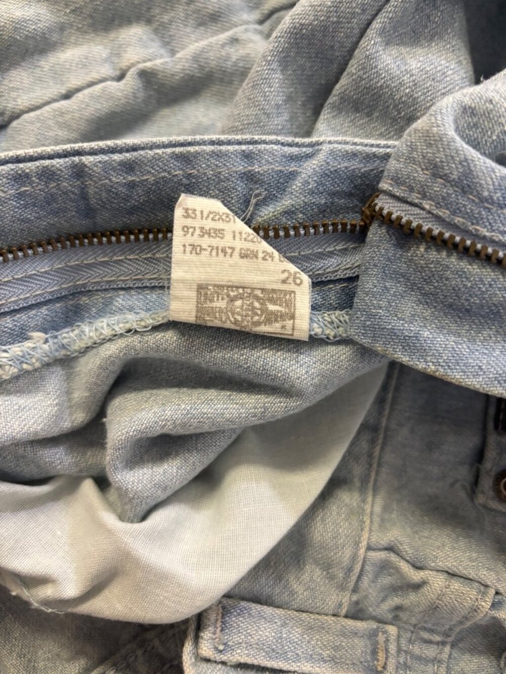 Vintage Riders Womens Light Wash Denim Flare Jeans Size 13/14 Dare To Flare - Picture 5 of 5